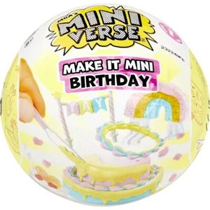 MGA Miniverse Make It Mini Birthday Celebration Unsealed Rainbow Shakes - Picture 1 of 1