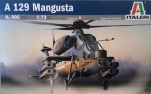 Italeri 006 1/72 Scale Model Helicopter Kit Italian Army Agusta A-129 Mangusta - Picture 1 of 1