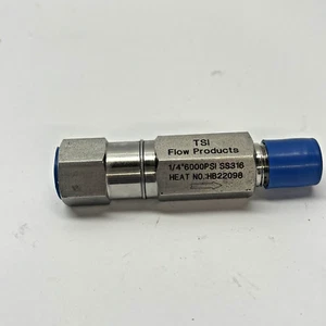 1/4" INLINE CHECK VALVE 6000 PSI SS316 (HB22098) - Picture 1 of 3