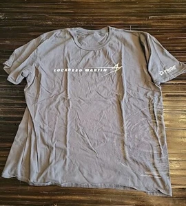 Lockheed Martin PRIDE Your Mission Is Ours T-shirt XL Gray 2-sided Pattern - Picture 1 of 6