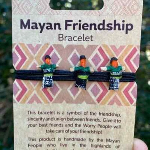 The Three Worry Dolls Amigos Mayan Friendship Bracelet - Imagen 1 de 6