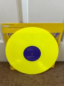 Pet Shop Boys – Se A Vida É (That's The Way Life Is) 12" Yellow Vinyl Promo - Bild 1 von 1