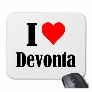 MOUSEPAD Mauspad I Love Devonta Ich Liebe Devonta - Bild 1 von 1