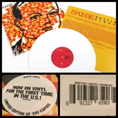 SPONGE Rotting Pinata LP 180 Gram White Vinyl 300 SEALD-Third Eye Blind Spacehog - Image 1 of 4