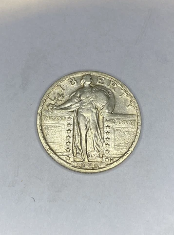 1925 Standing Liberty Quarter looks to be xf+ you grade Cover