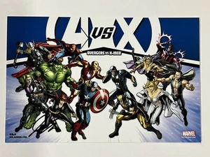 VENGADORES VS X-MEN IMPRESIÓN ARTÍSTICA FIRMADA POR JASON AARON - Imagen 1 de 1