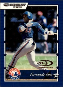 A8497- 2001 Donruss Baseball Cards 1-220 +Inserts -You Pick- 15+ FREE US SHIP - Picture 1 of 250