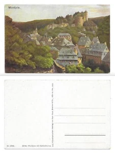 ZK161 - Monschau / Montjoie (Eifel) mit Schloßruine, ungelaufen - Bild 1 von 1