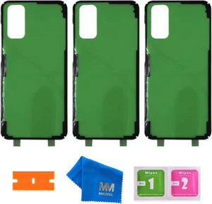 3X Adhesivo Cubierta Trasera Compatible con Samsung Galaxy S20 FE G780F / S20 - Imagen 1 de 12