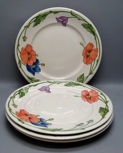 Villeroy Boch AMAPOLA Salad Plates SOLD IN SET OF FOUR More Items Here - Picture 1 of 3