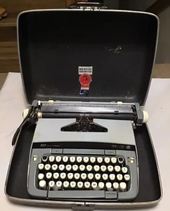 Vintage Smith Corona Galaxie Twelve Manual Typewriter - Imagen 1 de 7