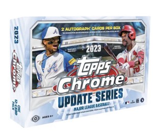 2023 Topps Chrome Update Breaker's Delight Box (2 Autos per Box) PRE-ORDER