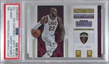 2017 Panini Contenders Hall of Fame Cracked Ice /25 LeBron James PSA 10 GEM MT