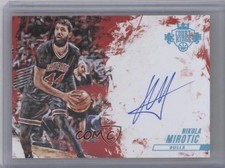 2015-16 Panini Court Kings Auto Sapphire /25 Nikola Mirotic #CK-NM Auto