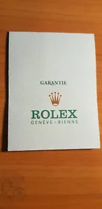 Rolex vintage Guarantee Card blanc french 572.01.250 in buone condizioni - Foto 1 di 4