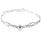 Vintage Wedding Decor Silver Tiara for Women Crown Headgear
