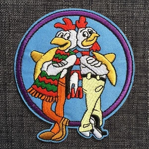 LOS POLLOS HERMANOS The Chicken Brothers Embroidered Patch Badge Motif Iron-On - Picture 1 of 3