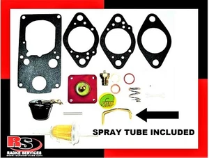  Brosol/Solex H40/44EIS "KADRON" Carb Rebuild kit W/ NEW SPRAY TUBE! RADKE 702 - Picture 1 of 7