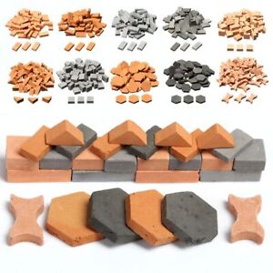 Modelling Micro Landscape Clay Watts Miniature Bricks Scene Model Accessories