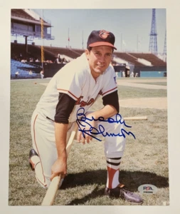 BROOKS ROBINSON Signed 8x10 Photo-HOF-Baltimore Orioles-PSA Authentication - Picture 1 of 4