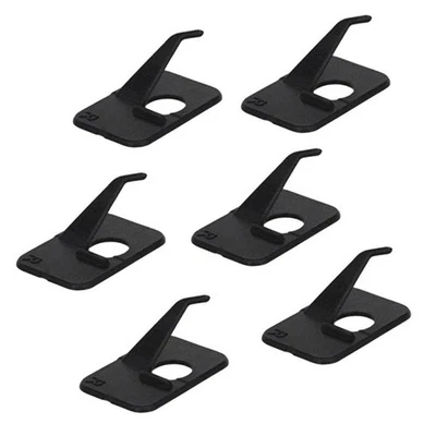 Useful Arrow Rest For Recurve Bow Right Hand 6pcs Set Training 3*2*1cm - Image 1 of 4