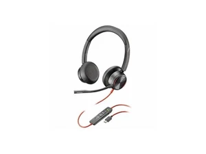 Poly Blackwire 8225 Stereo Microsoft Teams Certified USB-C Headset + USB-C/A - Picture 1 of 5