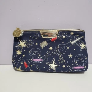 Bolsa de cosméticos Estee Lauder azul 9"x4,5 - Imagen 1 de 7