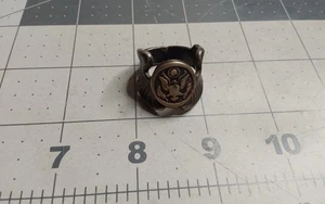 Anillo Alas Tripulación Aérea Fuerza Cuerpo Aéreo Ejército de los Estados Unidos Segunda Guerra Mundial Talla 10 - Imagen 1 de 4