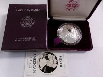 1986 American Silver Eagle Proof Coin - Image 1 of 3
