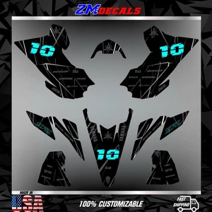 yamaha yfz 450r yfz450 2009 2010 2011 2012 2013 decals graphics stickers kit - Bild 1 von 6
