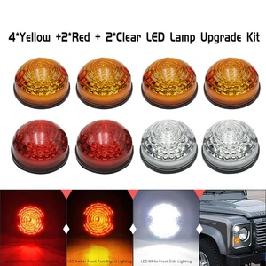 8X Komplette  Upgrade Set Lampe Blinker Licht Für Land Rover Defender 90 110 - Bild 1 von 8