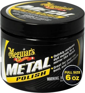 Meguiar's G211606 Metal Polish, Safe for All Uncoated Metals, Removes Stains... - Picture 1 of 10