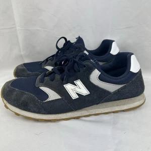 New Balance 393 Men’s Navy Shoes Sneakers Trainers Size UK 8 - Picture 1 of 8