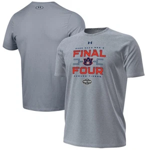 Men's Under Armour Gray Auburn Tigers 2025 NCAA Men's Basketball Tournament - Picture 1 of 3