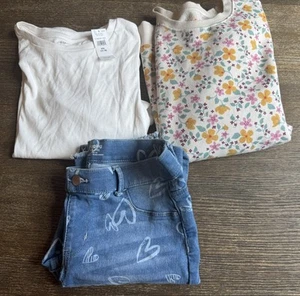Girls XXL Lot of Clothing Gap (NEW), Wonder Nation Jeans, Cat & Jack Sweatshirt - Picture 1 of 21