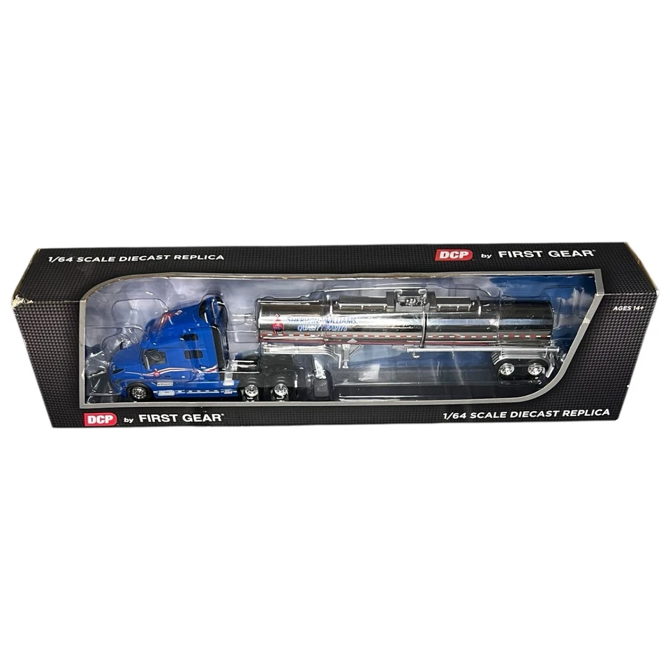 DCP First Gear 1/64 Diecast Sherwin Williams cabina para dormir y cisterna 60-1843 nuevo en caja Foto 1 de 4