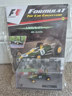 Collezione Auto F1 1/43 - Lotus 25 Jim Clark 1963 Auto #15 Nuova - Immagine 1 di 3