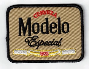 Parches de hierro/coser Modelo Especial Cerveza bordados 3x2,5 pulgadas - Imagen 1 de 2