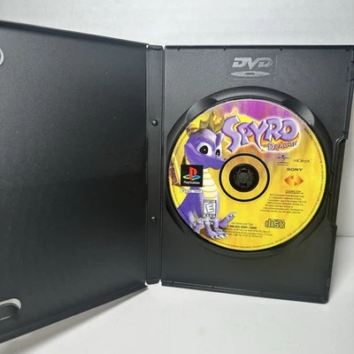 Spyro The Dragon (Sony PlayStation 1 PS1, 1999) - Black Label - Tested - Image 1 of 4