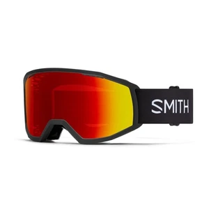 Smith Loam S MTB / Bike Goggles, Black Frame, Red Mirror + Clear Lens - Picture 1 of 1