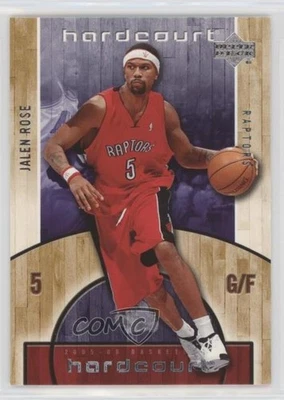 2005-06 Upper Deck Hardcourt Jalen Rose #83 - Image 1 of 2