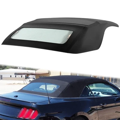 Convertible Soft Top Fit 2005 2006 2007-2014 Ford Mustang w/ Heated Glass Window - Imagem 1 de 4