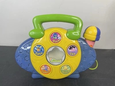 Mattel The Backyardigans Sing Along Music Maker Nick Jr Microphone Boombox 2005 - Image 1 of 4