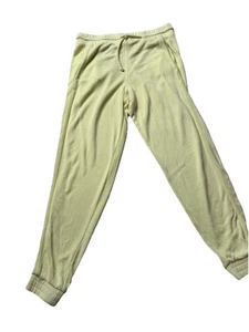 Free People Women's Yellow Meadow Sweet Mustard Joggers Size Medium - Picture 1 of 8