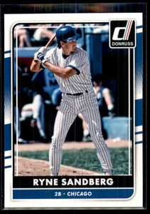 2016 Donruss Ryne Sandberg Chicago Cubs #177 - Picture 1 of 2