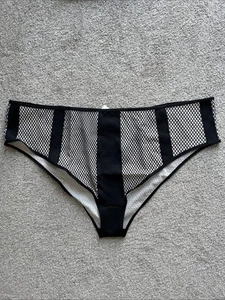 New York Rockefeller Damen Slip Shapewear Netz schwarz beige UK 30 - Bild 1 von 9
