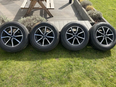 4x Dezent 16 Zoll schwarz/Silber & Allwetterreifen Falken - Bild 1 von 4