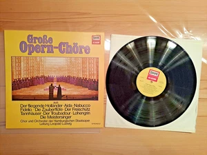 LP Große Opern-Chöre. Gefangenenchor, Jägerchor, Die Meistersinger u.v.m.  - Bild 1 von 3