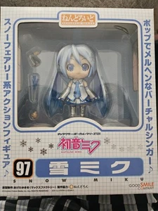 Snow Miku Hatsune Nendoroid 97 Vocaloid Figure WF2010 Good Smile USED - Picture 1 of 5
