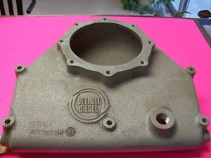 DETROIT DIESEL AIR INLET HOUSING 5137636 PRE DRILLED FOR SHUT DOWN VALVES - Picture 1 of 2